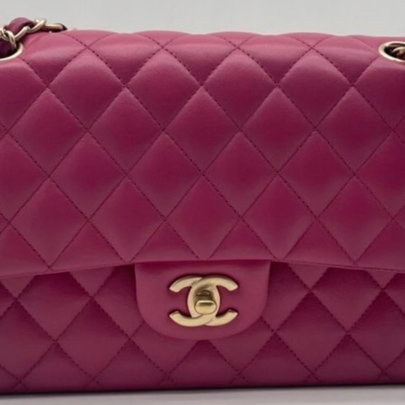 Chanel Classic Medium Double Flap Lambskin - Picture 8 of 8